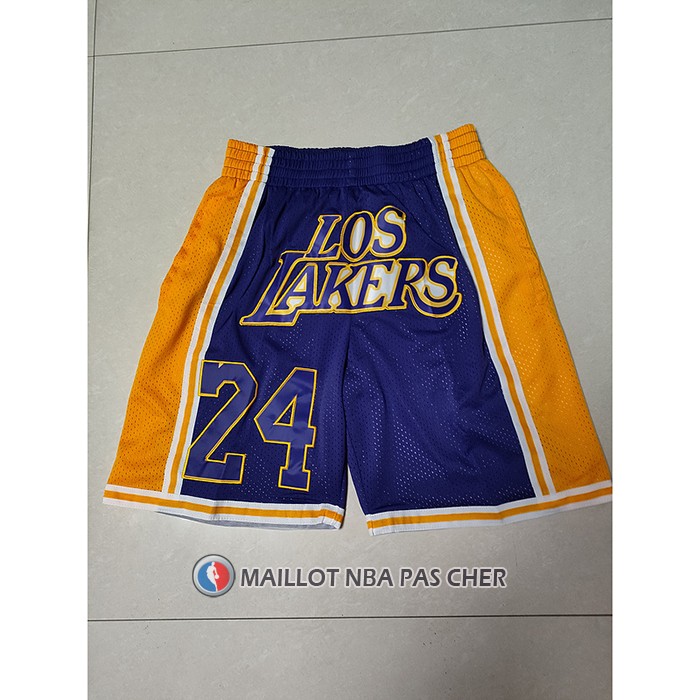 Short Los Angeles Lakers Kobe Bryant 24 Just Don Volet